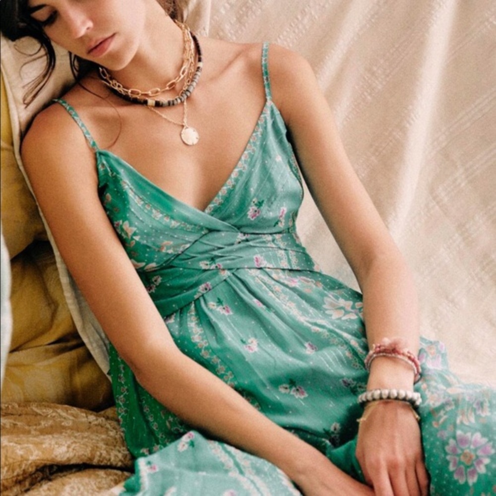 Sezane Oliviera silk Dress size 34/ US 2